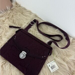 Vera Bradley Deep Purple Crossbody Bag